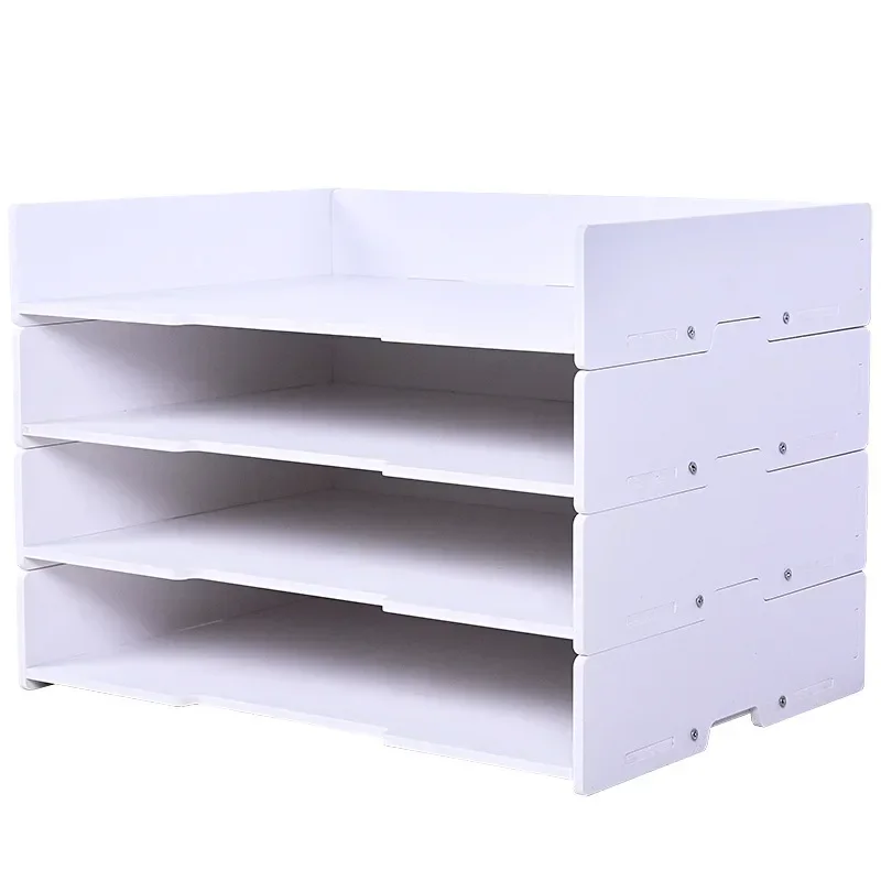 AliExpress listing image of a stackable plastic document tray